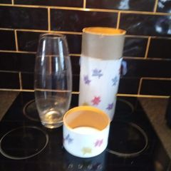 vase with gift box