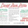 1999 Great Britain UK5 Deep Pan Pizza - Green (Siemens - S35 (Module 35)) Phone Card Image 2