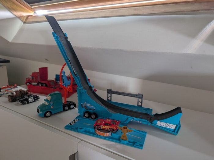Cars movie toy set