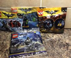 Batman poly bag Lego bundle - new