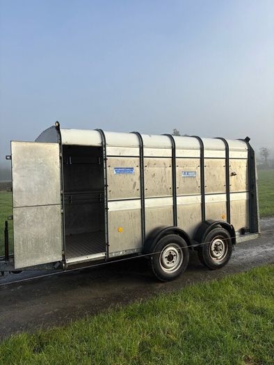 12x6 ifor Williams cattle trailer