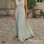 3x Sage Green bridesmaid wed2b dress Image 8