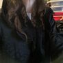 Woman's Black Cape Coat Image 7