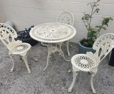 Cast Iron Bistro Set