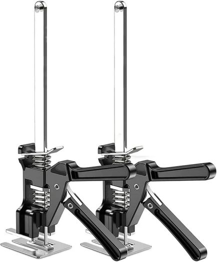 2 Pack Labor Saving Arm Jack, 15inch Hand Lifting Tool Jack, Multi-Function Height Adjustment Lifting Device, Door And Wooden Panel Lifting Cabinet Board Lifter