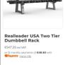 Realleader 20 dumbbells storage rack Image 4