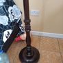 Vintage Mahogany Floor Lamp Image 4