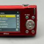 Nikon Coolpix S220 10MP Digital Camera Red - Full Kit Image 7