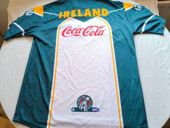 Rare 2001/02 Ireland GAA 'International Rules Series' Home Jersey Size L Adults