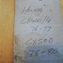 Honda cb400/4 CX500 fork seals Image 3