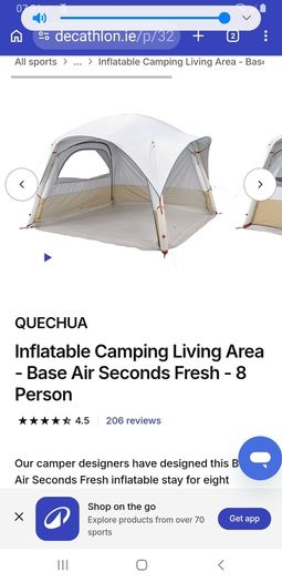 Camping Shelter Inflatable  Tent
