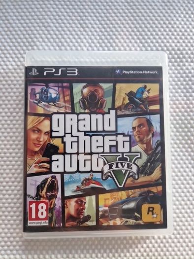 Grand Theft Auto V Five PlayStation3 Ps3 Games Original