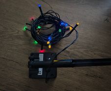 Solar lights with stake - color - 4.5M