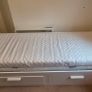 FREE IKEA BRIMNES Day Bed with 2 Mattresses, Excellent Condition Image 6