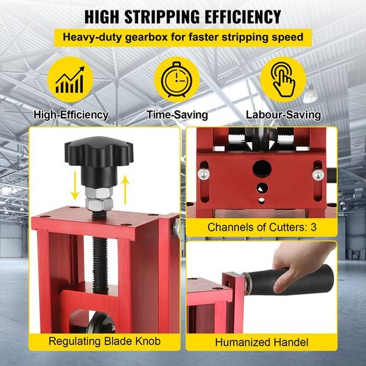 Cable Wire Stripping Stripper Machine Scrap Copper 1.5mm-20mm