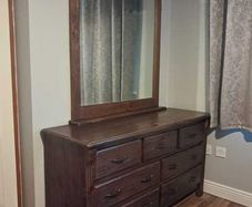 Dressing Table (7 drawer) and Mirror