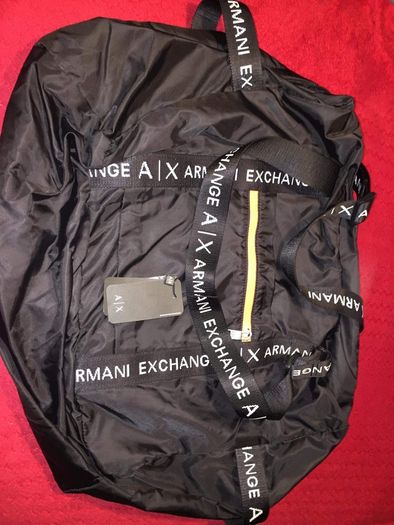 Armani exchange men's duffel bag