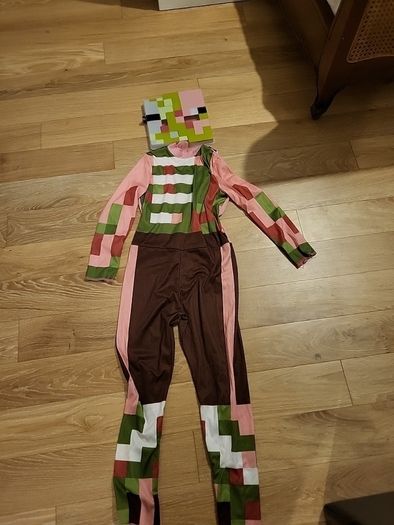 halloween boy Minecraft pigman 7-8