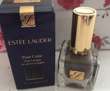 Estee Lauder Pure Colour Nail Polish in ' Dark Desire ' Matte Finish  New / Boxed