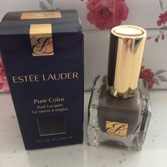 Estee Lauder Pure Colour Nail Polish in ' Dark Desire ' Matte Finish  New / Boxed