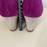 Clarks Wedge Suede Shoes Size 38 Image 4