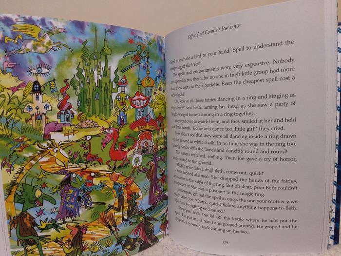 The folk of the Faraway Tree by Enid Blyton  HARDBACK BOOK