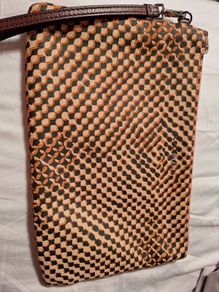3 for 2 on all my items Final Reduction Coccinelle Pouch with leather wrist strap