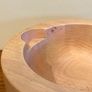 Vintage Danish Bodum Solid Staved Wood Bowl Image 7