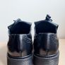 Tassle Trim Black Brogue Loafers Image 7