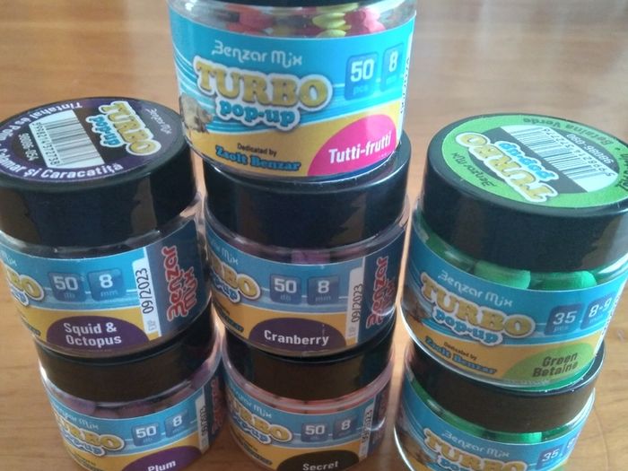Benzar Mix Turbo POP UP Boilies