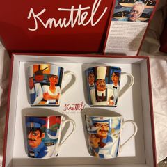 Graham Knuttell for Tipperary Crystal mugs