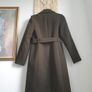 Warehouse Khaki Green Coat Size Uk 10 Image 6