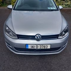 Vw Golf 1.2 Cl 105 Hp Silver 2014 Low Klms.