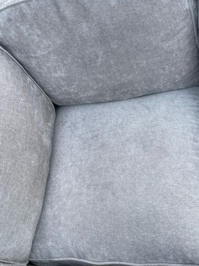 Grey L shaped corner sofa