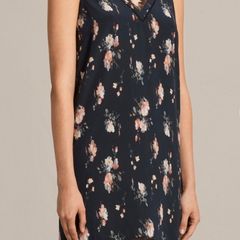 NEW All Saints Silk Dress
