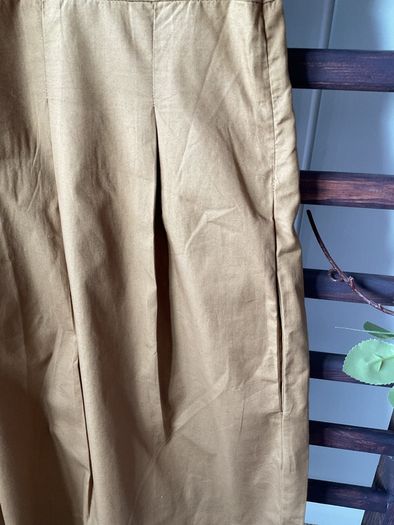 dress Bnwt tan short sleeve dress with pockets size small united colors of Benetton