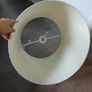 Cream lamp shade Image 2