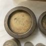 antique vintage brass weights Image 6