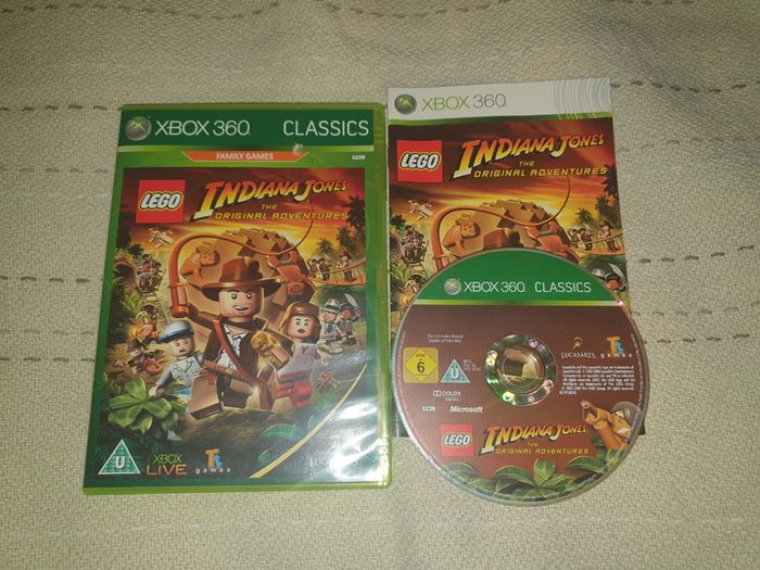 Lego Indiana Jones Xbox 360 Game For Sale Here