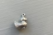 Pilgrim Silver Duck Charm