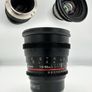 Samyang / Rokinon VDSLR Cine Prime Lens Set of 5 Image 4