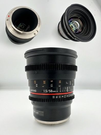 Samyang / Rokinon VDSLR Cine Prime Lens Set of 5
