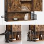 New Rustic Brown Industrial Storage Cabinet - FREE P&P Image 5
