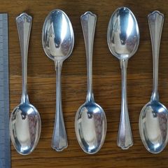 6 silver Coffee spoons