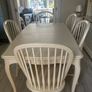 Authentic Laura Ashley cream table & chairs Image 2