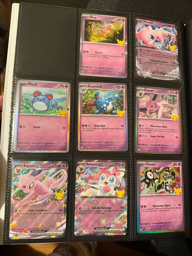 30th Anniversary Pokemon cards base set