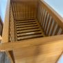 Mama and Papas Solid Oak Cot Image 5