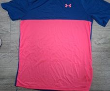 Under Armour Pink and Blue Tee shirt