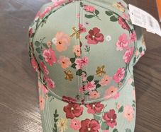 Gorgeous floral baseball hat