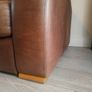 Fine Italian leather couch  and optional loveseat Image 5